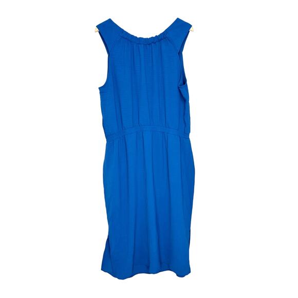 NWT Universal Standard Isola Sleeveless Crepe Midi Dress | Blue | SZ XL - Picture 4 of 12